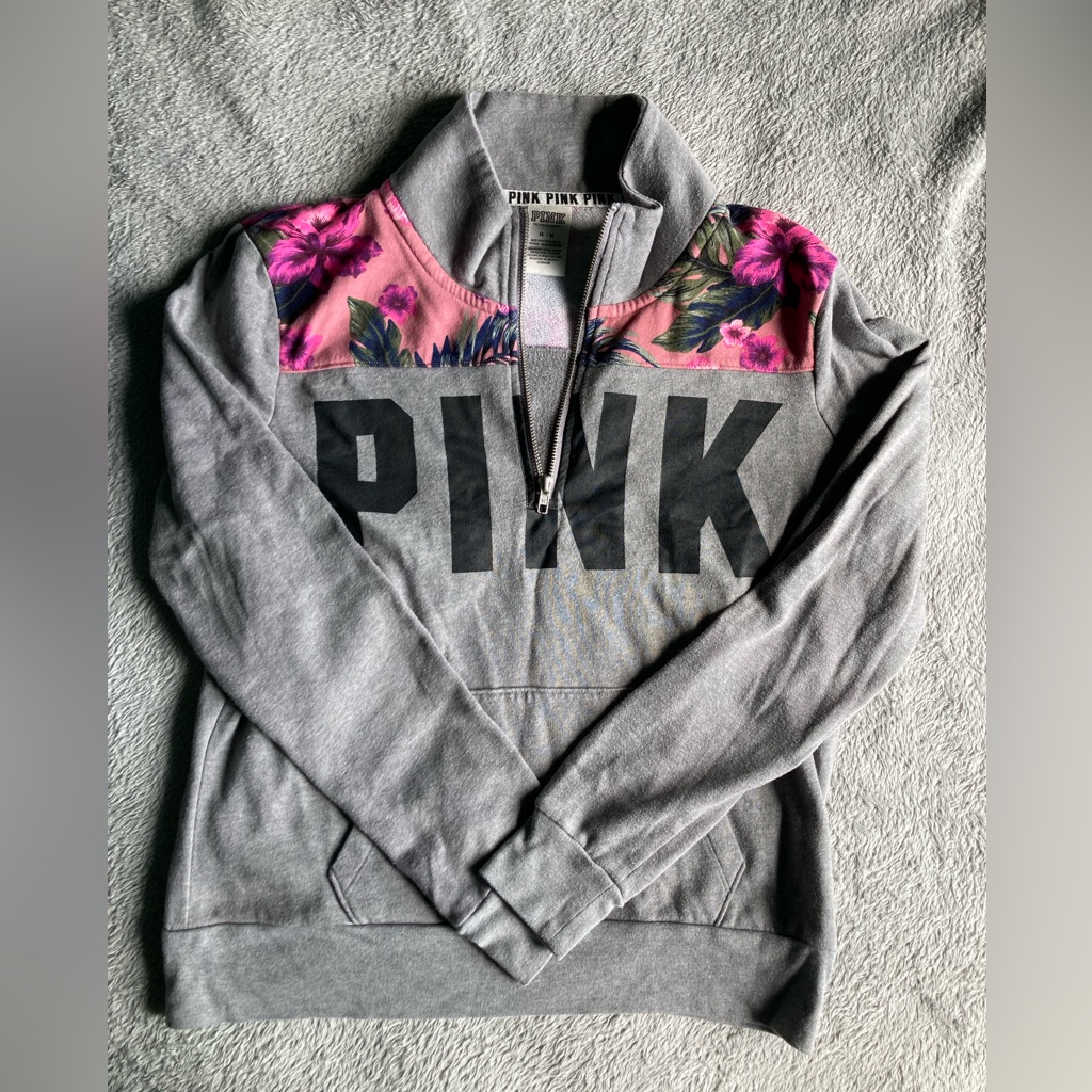 Pink Half-Zip